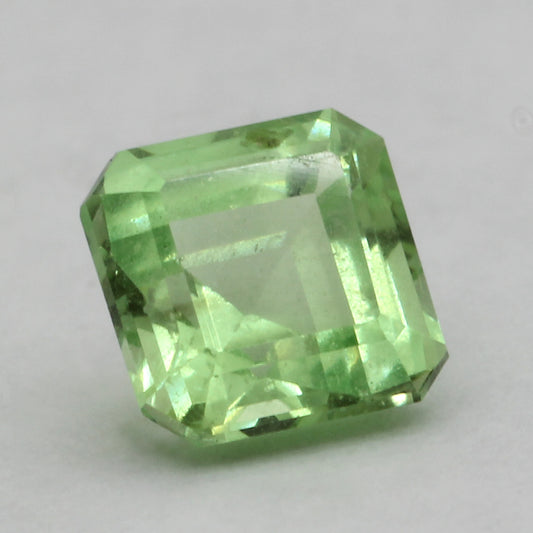 Octagon Cut Mint Green Tsavorite Garnet 0.97 CT