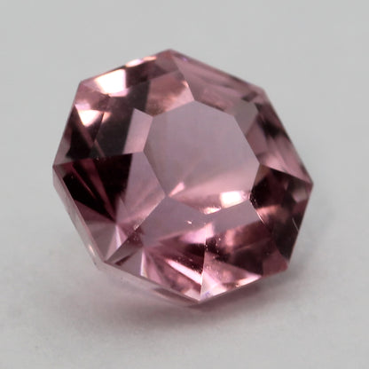 Octagon Cut Pink Tourmaline 1.5 ct