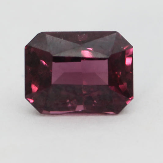 octagon cut deep pink spinel 2.06ct