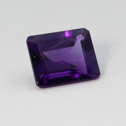 octagon cut amethyst 3.07 ct