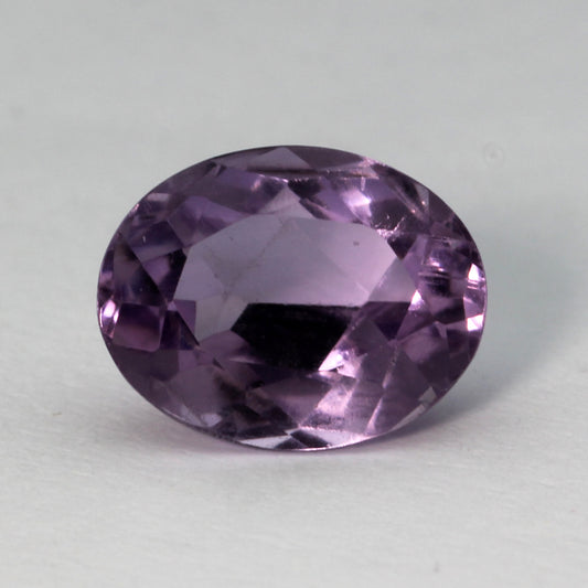 oval faceted amethyst 2.86 ct