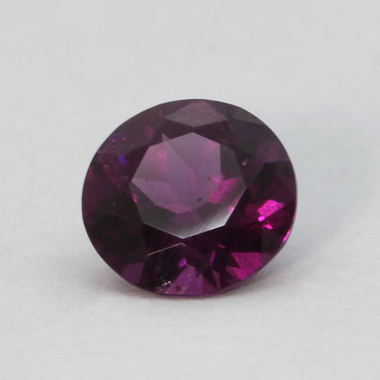 Round Faceted Indian Grape Garnet 1.34 CT