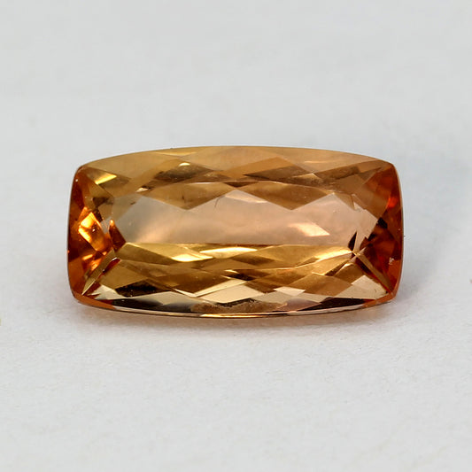 scissor cut imperial topaz 1.69 ct