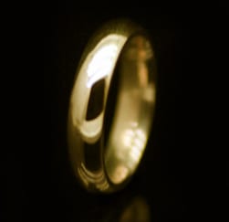 COURT 4MM WEDDING BAND