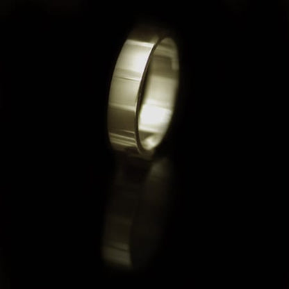 FLAT 4MM WEDDING BAND