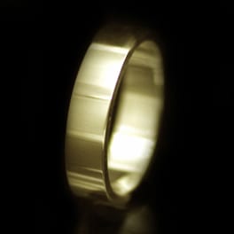 FLAT 3MM WEDDING BAND