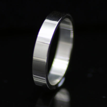 FLAT 4MM WEDDING BAND