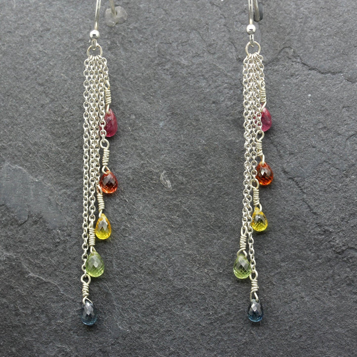 Rainbow ‘Raindrop’ Earrings