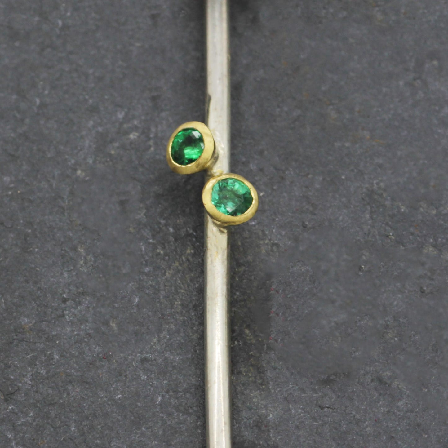 Emerald Bar Necklace