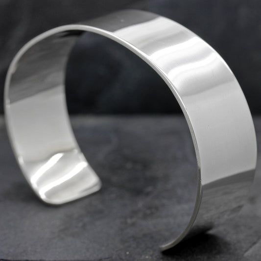 POLISHED STERLING SILVER SMALL CUFF