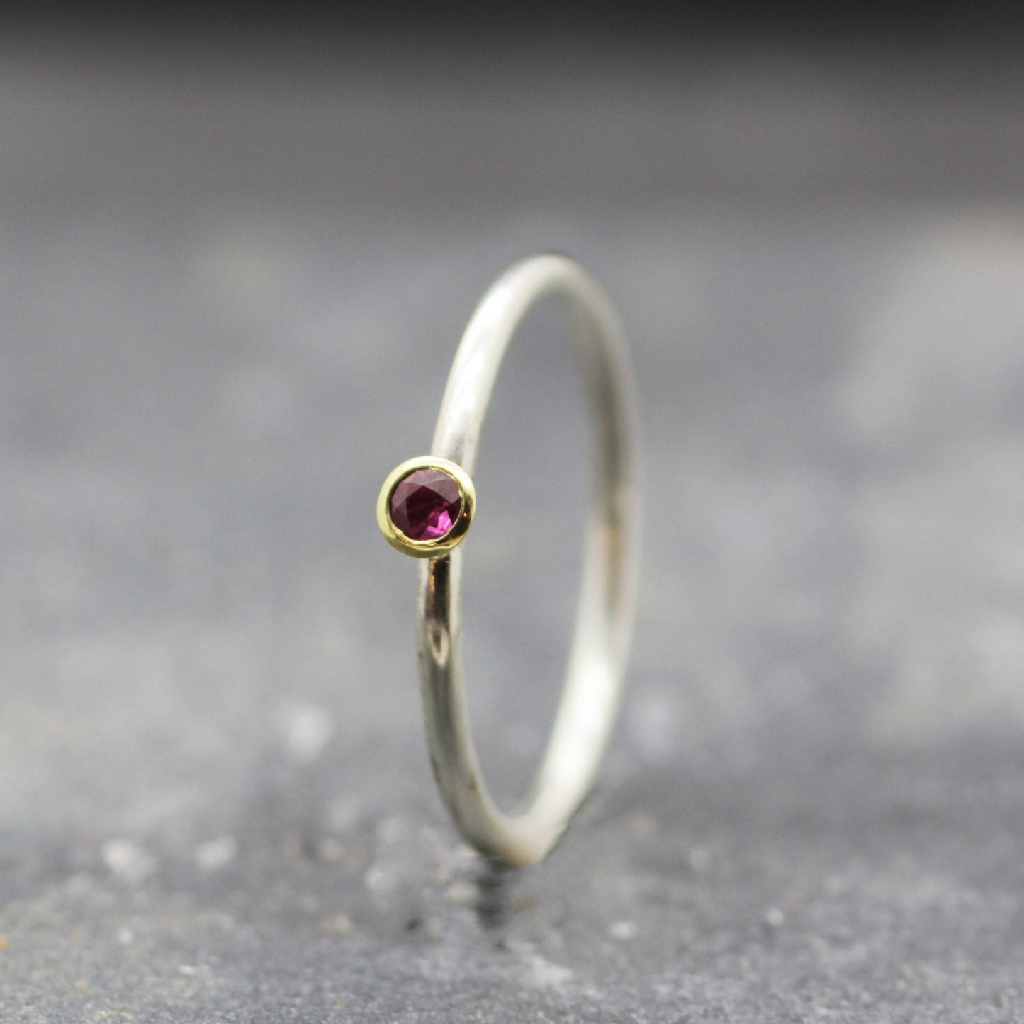 Ruby Briscall Stacking Rings