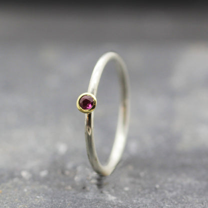 Ruby Briscall Stacking Rings